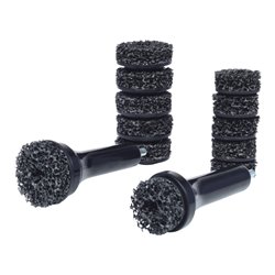 KS Tools Stehbolzen-Radnabenschleifer-Satz, Ø 40 / 50 mm, 14-tlg.