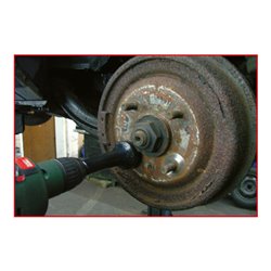 KS Tools Stehbolzen-Radnabenschleifer-Satz, Ø 40 / 50 mm, 14-tlg.