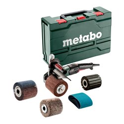 Metabo Satiniermaschine SE 17-200 RT Set Stahlblech-Tragkasten