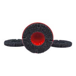 KS Tools Radnabenschleifer-Satz, Ø 160 mm, 4-teilig rot