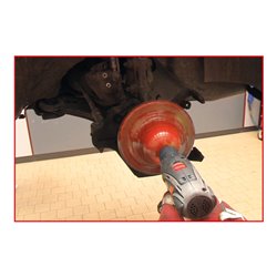 KS Tools Radnabenschleifer-Satz, Ø 160 mm, 4-teilig rot