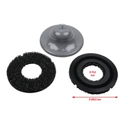 KS Tools Radnabenschleifer-Satz, Ø 200 mm, 3-teilig