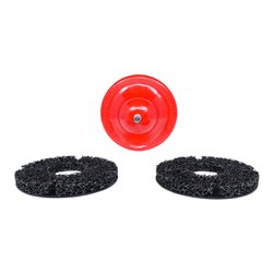 KS Tools Radnabenschleifer-Satz, Ø 160 mm, 4-teilig blau