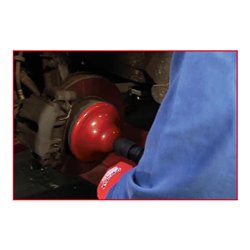 KS Tools Radnabenschleifer-Satz, Ø 160 mm, 4-teilig blau