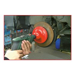 KS Tools Radnabenschleifer-Satz, Ø 160 mm, 4-teilig blau