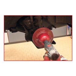 KS Tools Radnabenschleifer-Satz, Ø 160 mm, 4-teilig blau