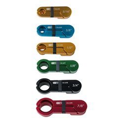 KS Tools Demontagewerkzeug-Satz für CLIC-Federnverschluß-Leitungskupplungen, 7-teilig