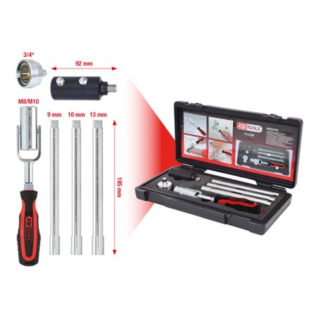 KS Tools Waschtisch-Montage-Satz, 6-teilig