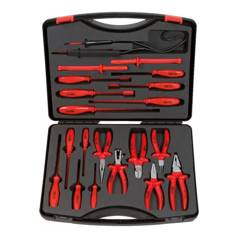 KS Tools Isolierter Werkzeugsatz, 20-teilig