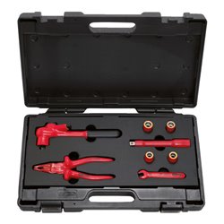 KS Tools Isolierter Werkzeugsatz für PSA-Elektrofahrzeuge, 8-teilig