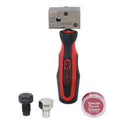 KS Tools FLAREFIXeco 4,75 mm Universal-Bremsleitungs-Bördelgerät-Satz, 4-tlg.