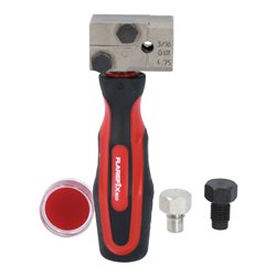KS Tools FLAREFIXeco 4,75 mm Universal-Bremsleitungs-Bördelgerät-Satz, 4-tlg.