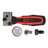 KS Tools FLAREFIXeco 4,75 mm Universal-Bremsleitungs-Bördelgerät-Satz, 4-tlg.