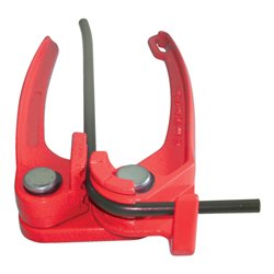 KS Tools FLAREFIX 1 Universal-Bremsleitungs-Bördelgerät-Satz mit Hydraulik-Spindel, 16-tlg.
