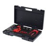 KS Tools FLAREFIX 1 Universal-Bremsleitungs-Bördelgerät-Satz mit Hydraulik-Spindel, 16-tlg.