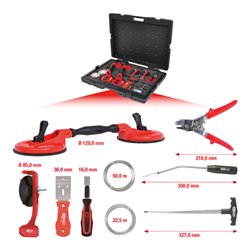 KS Tools MASTER Scheiben-Montage und Demontage-Satz, 13-teilig