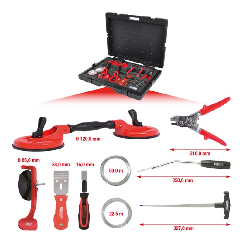 KS Tools MASTER Scheiben-Montage und Demontage-Satz, 13-teilig