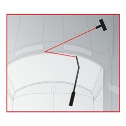 KS Tools MASTER Scheiben-Montage und Demontage-Satz, 13-teilig