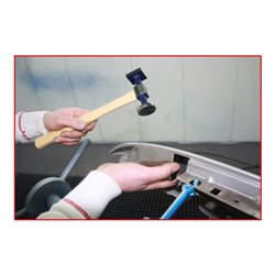 KS Tools Karosserie-Ausbeul-Satz, 3-teilig