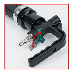 KS Tools Druckluft-Ausbeulhammer-Satz, 5-tlg.