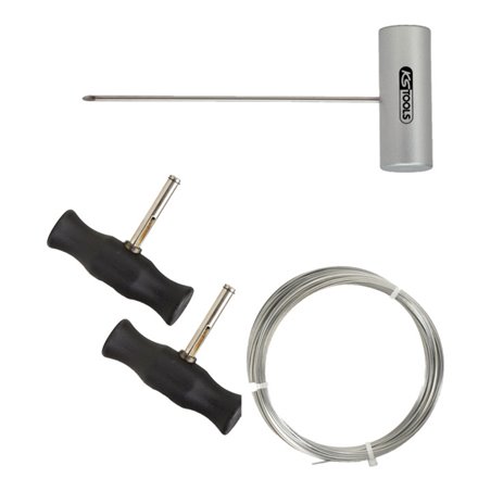 KS Tools Drahtschneide-Satz mit Schneidedraht, 4-teilig