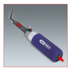 KS Tools Ziehmesser mit Schnellwechselsystem, 130mm