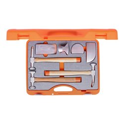 KS Tools Aluminium-Karosserie-Ausbeul-Satz, 7-teilig