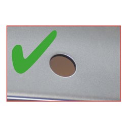 KS Tools Lochstanzen-Satz für PDC-Sensoren, 20-teilig