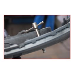 KS Tools Lochstanzen-Satz für PDC-Sensoren, 20-teilig