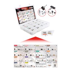 KS Tools RDKS / TPMS Service-Sortiment für Reifendruck-Kontrollsysteme, 142-teilig