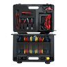 KS Tools 12/24V Master Diagnose Prüf- und Mess-Kabel-Satz, 92-tlg.