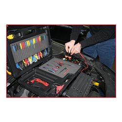 KS Tools 12/24V Master Diagnose Prüf- und Mess-Kabel-Satz, 92-tlg.