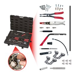 KS Tools Ventil Montage und Demontage Werkzeug-Satz, 25-teilig