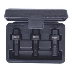 KS Tools Radmuttern-Gewindereparatur-Satz, 3-tlg.