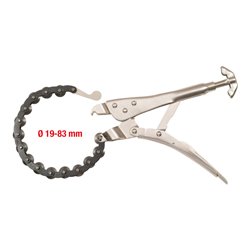 KS Tools Grip-Auspuff-Kettenrohrabschneider für Edelstahlrohre, Ø 19-83 mm