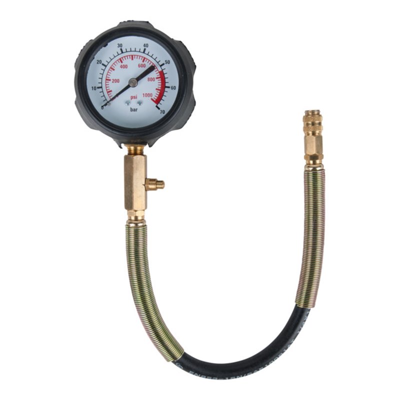 KS Tools Manometer mit Schlauch, für 150.1680