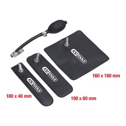 KS Tools Druckkissen-Satz mit Handpumpe, 4-teilig