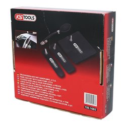 KS Tools Druckkissen-Satz mit Handpumpe, 4-teilig