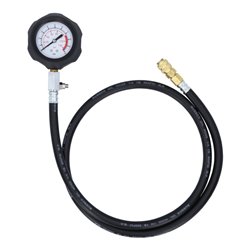 KS Tools Manometer mit Schlauch, 10 bar