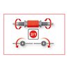 KS Tools 2-Weg-Spindel für Druck- und Drehvorrichtung