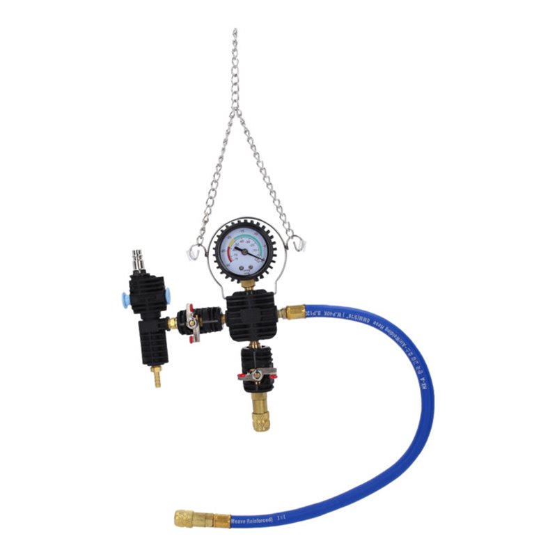 KS Tools Kühlsystem-Vakuum-Fülleinheit, Manometer bis 76cm
