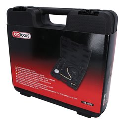 KS Tools Öldruck-Prüfgerät, 12-teilig, 0-10bar