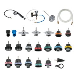 KS Tools MASTER Kühlsystem-Diagnose-Service-Satz, 25-tlg.