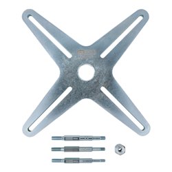 KS Tools Ergänzungs-Satz SAC Kupplungswerkzeug (4-Loch Teilung), 5-teilig