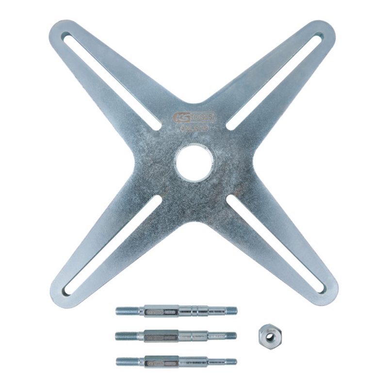 KS Tools Ergänzungs-Satz SAC Kupplungswerkzeug (4-Loch Teilung), 5-teilig