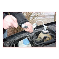 KS Tools Universal Kühlsystem-Diagnose-Service-Satz, 12-teilig