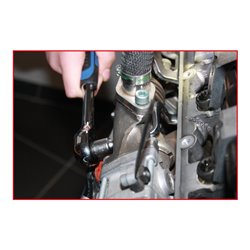 KS Tools Turbolader Spezial-Schlüssel für VAG TDI, 12mm