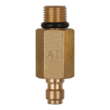 KS Tools Adapterstück M10x1,0 Außengewinde und 1/4' Schlauchanschluss mit Dichtring