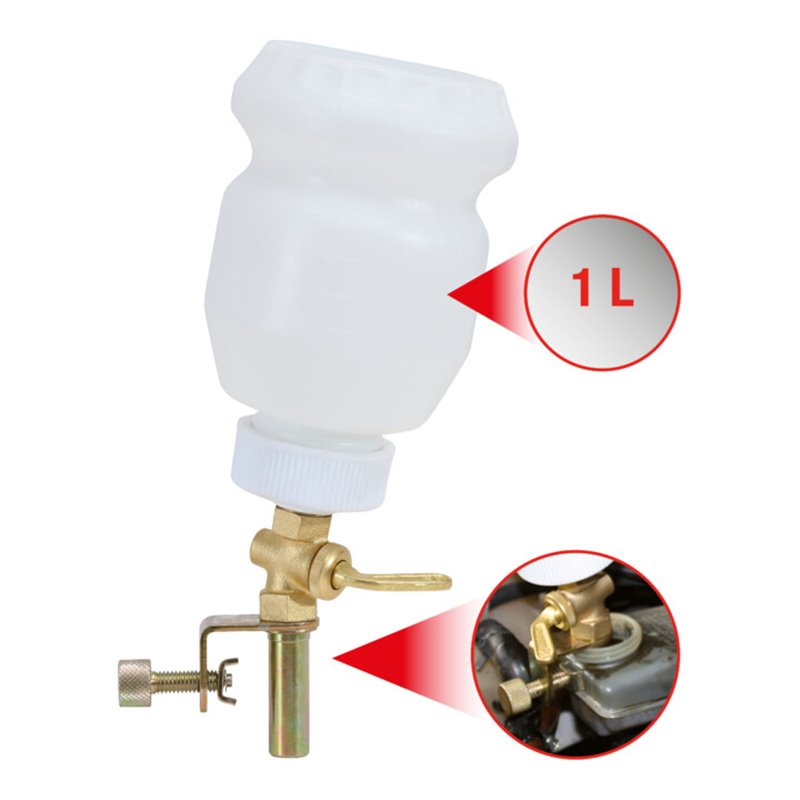 KS Tools Nachfüllflaschen-Einheit für Bremsentlüftung