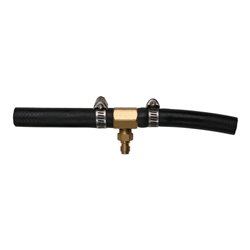 KS Tools Adapterschlauch für kleines Schrader Ventil 5/16'x32 UNF Innengewinde und 1/4' Schlauchanschluss